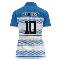 Argentina Rugby Custom Women Polo Shirt Los Pumas Jaguar Race Style - Wonder Print Shop