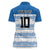 Argentina Rugby Custom Women Polo Shirt Los Pumas Jaguar Race Style - Wonder Print Shop