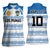 Argentina Rugby Custom Women Sleeveless Polo Shirt Los Pumas Jaguar Race Style - Wonder Print Shop