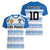 Argentina Rugby Custom Women V-Neck T-Shirt Los Pumas Jaguar Race Style - Wonder Print Shop