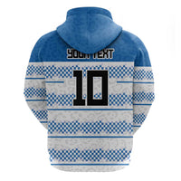 Argentina Rugby Custom Zip Hoodie Los Pumas Jaguar Race Style - Wonder Print Shop