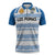 Argentina Rugby Custom Zipper Polo Shirt Los Pumas Jaguar Race Style - Wonder Print Shop
