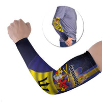 Barbados Independence Day Arm Sleeves Coat of Arms with Freedom Emblems - Wonder Print Shop