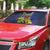 Barbados Independence Day Auto Sun Shade Coat of Arms with Freedom Emblems - Wonder Print Shop