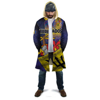 Barbados Independence Day Cloak Coat of Arms with Freedom Emblems - Wonder Print Shop