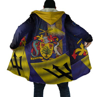 Barbados Independence Day Cloak Coat of Arms with Freedom Emblems - Wonder Print Shop