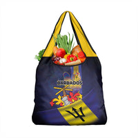 Barbados Independence Day Grocery Bag Coat of Arms with Freedom Emblems - Wonder Print Shop