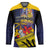 Barbados Independence Day Hockey Jersey Coat of Arms with Freedom Emblems - Wonder Print Shop