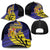 Barbados Independence Day Mesh Trucker Cap Coat of Arms with Freedom Emblems - Wonder Print Shop