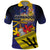 Barbados Independence Day Polo Shirt Coat of Arms with Freedom Emblems - Wonder Print Shop