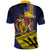 Barbados Independence Day Polo Shirt Coat of Arms with Freedom Emblems - Wonder Print Shop