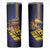Barbados Independence Day Skinny Tumbler Coat of Arms with Freedom Emblems - Wonder Print Shop