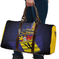 Barbados Independence Day Travel Bag Coat of Arms with Freedom Emblems - Wonder Print Shop