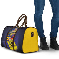 Barbados Independence Day Travel Bag Coat of Arms with Freedom Emblems - Wonder Print Shop