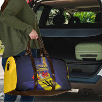 Barbados Independence Day Travel Bag Coat of Arms with Freedom Emblems - Wonder Print Shop
