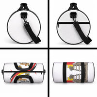 German Unity Day Duffle Bag Deutschland-Brandenburg Gate with Map