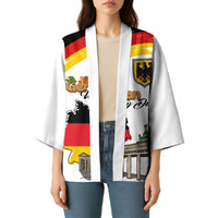 German Unity Day Kimono Deutschland-Brandenburg Gate with Map