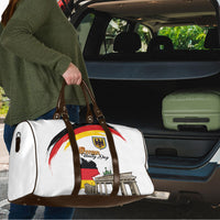German Unity Day Travel Bag Deutschland-Brandenburg Gate with Map