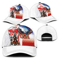 Polish American Heritage Month Classic Cap Winged Hussar with USA Bald Eagle
