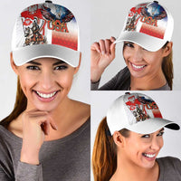 Polish American Heritage Month Classic Cap Winged Hussar with USA Bald Eagle