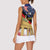 German American Heritage Month Women Sleeveless Polo Shirt United States Eagle and Brandenburg Gate with National Flag - Wonder Print Shop