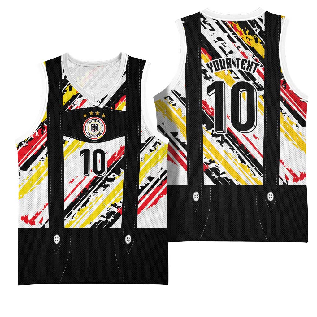Custom German Football Basketball Jersey Die Mannschaft-Lederhosen Costume Style - Wonder Print Shop
