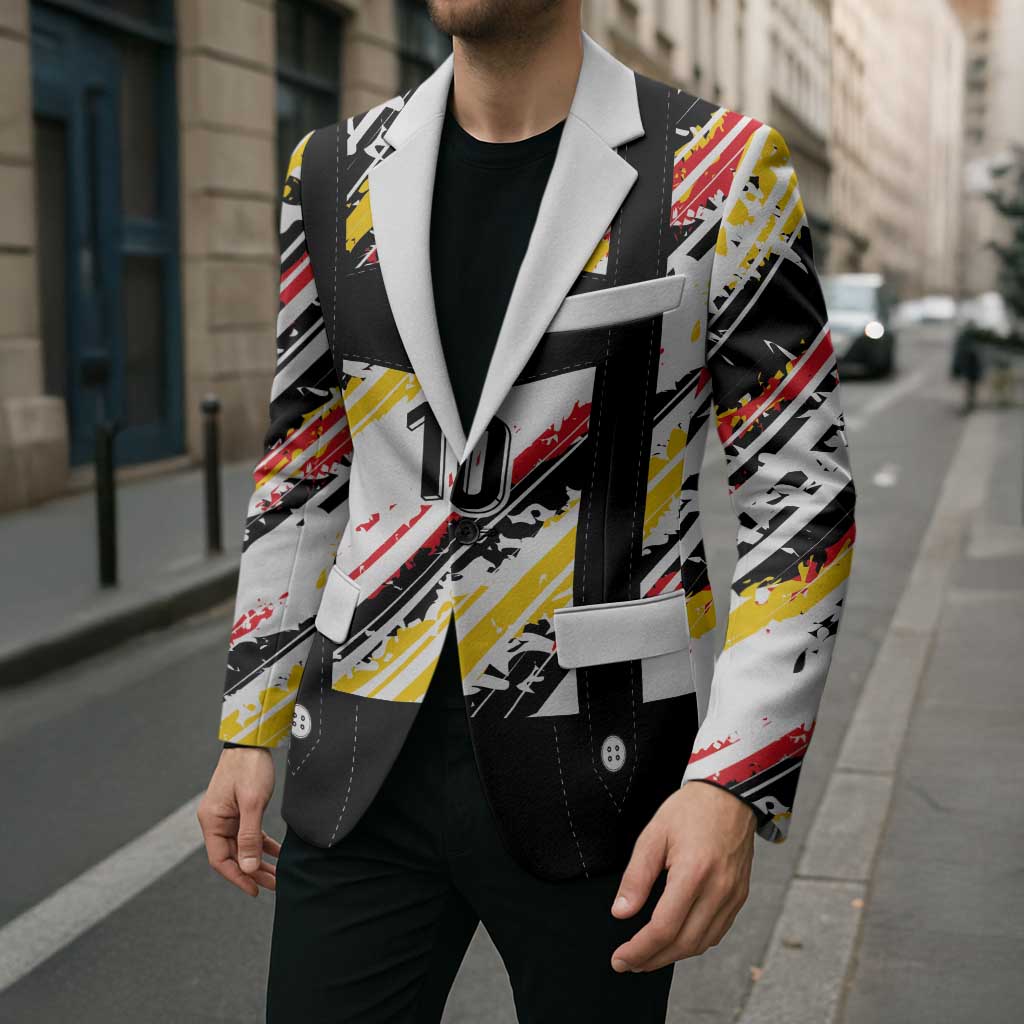 Custom German Football Blazer Die Mannschaft-Lederhosen Costume Style - Wonder Print Shop