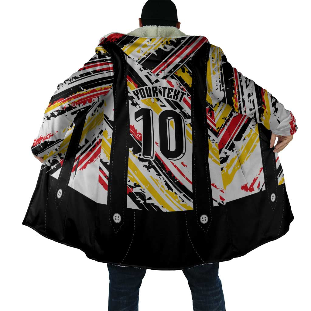 Custom German Football Cloak Die Mannschaft-Lederhosen Costume Style - Wonder Print Shop