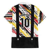 Custom German Football Hawaiian Shirt Die Mannschaft-Lederhosen Costume Style - Wonder Print Shop