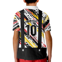 Custom German Football Kid Polo Shirt Die Mannschaft-Lederhosen Costume Style - Wonder Print Shop