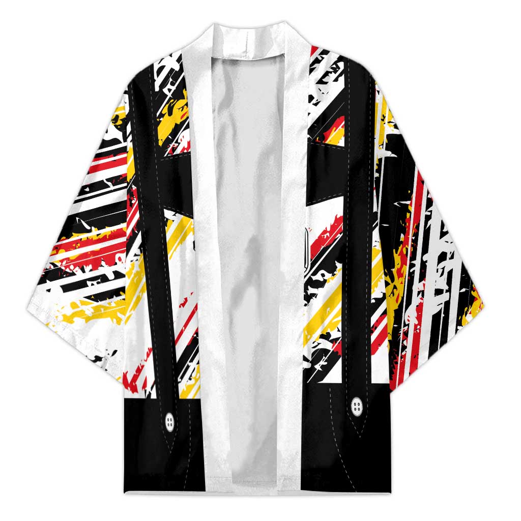 Custom German Football Kimono Die Mannschaft-Lederhosen Costume Style - Wonder Print Shop