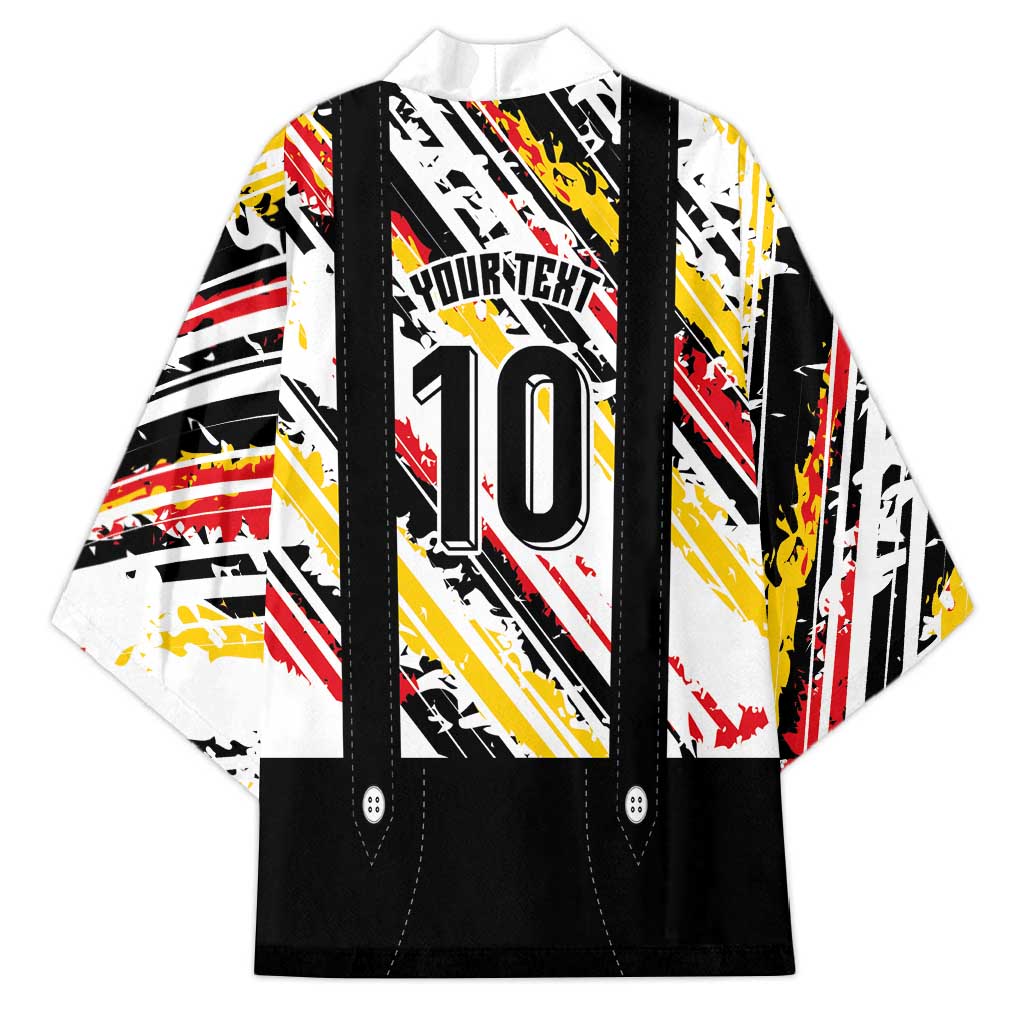 Custom German Football Kimono Die Mannschaft-Lederhosen Costume Style - Wonder Print Shop