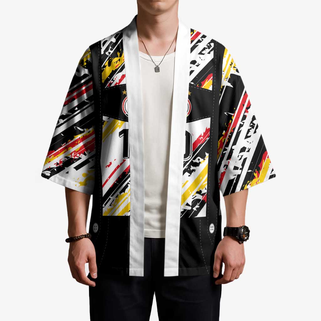 Custom German Football Kimono Die Mannschaft-Lederhosen Costume Style - Wonder Print Shop