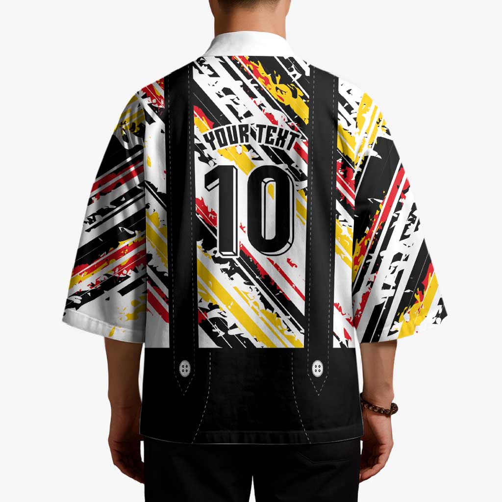 Custom German Football Kimono Die Mannschaft-Lederhosen Costume Style - Wonder Print Shop