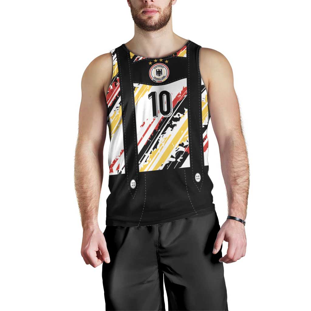 Custom German Football Men Tank Top Die Mannschaft-Lederhosen Costume Style - Wonder Print Shop