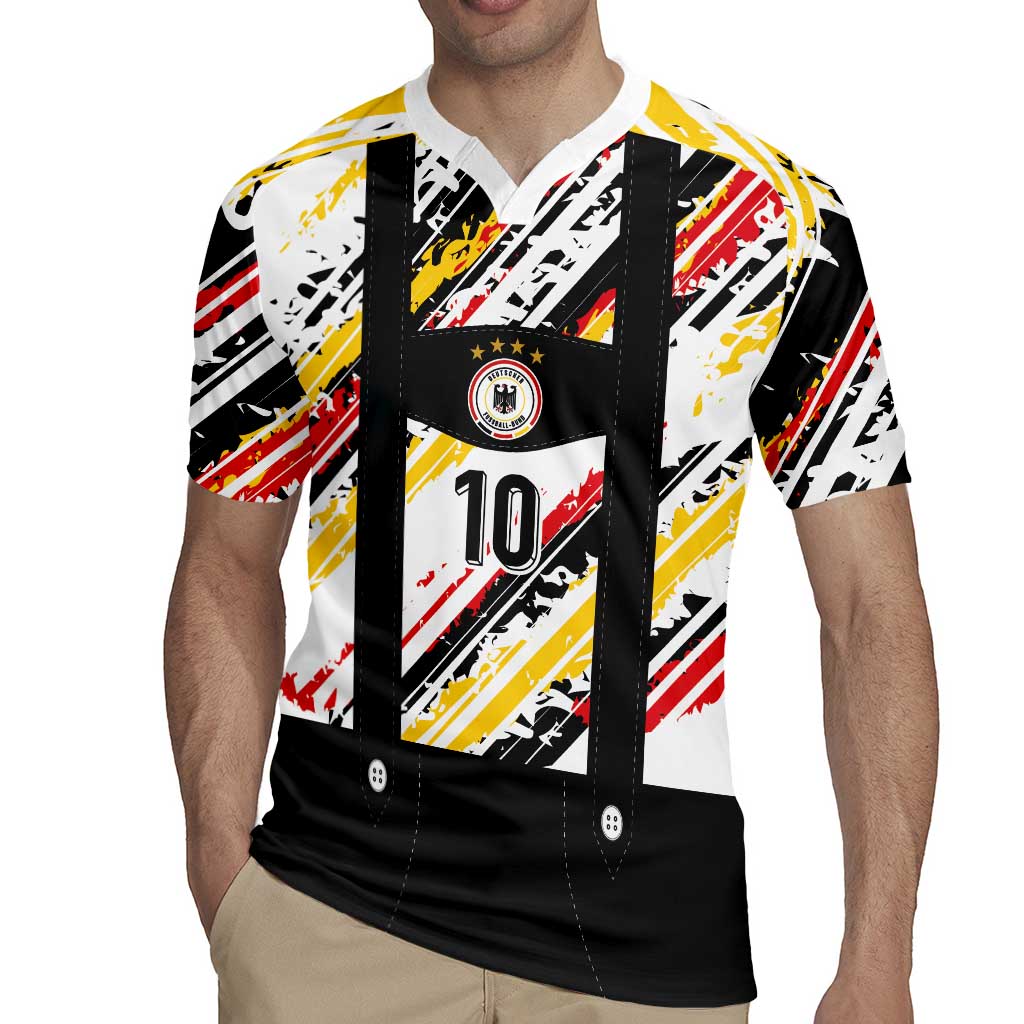 Custom German Football Rugby Jersey Die Mannschaft-Lederhosen Costume Style - Wonder Print Shop