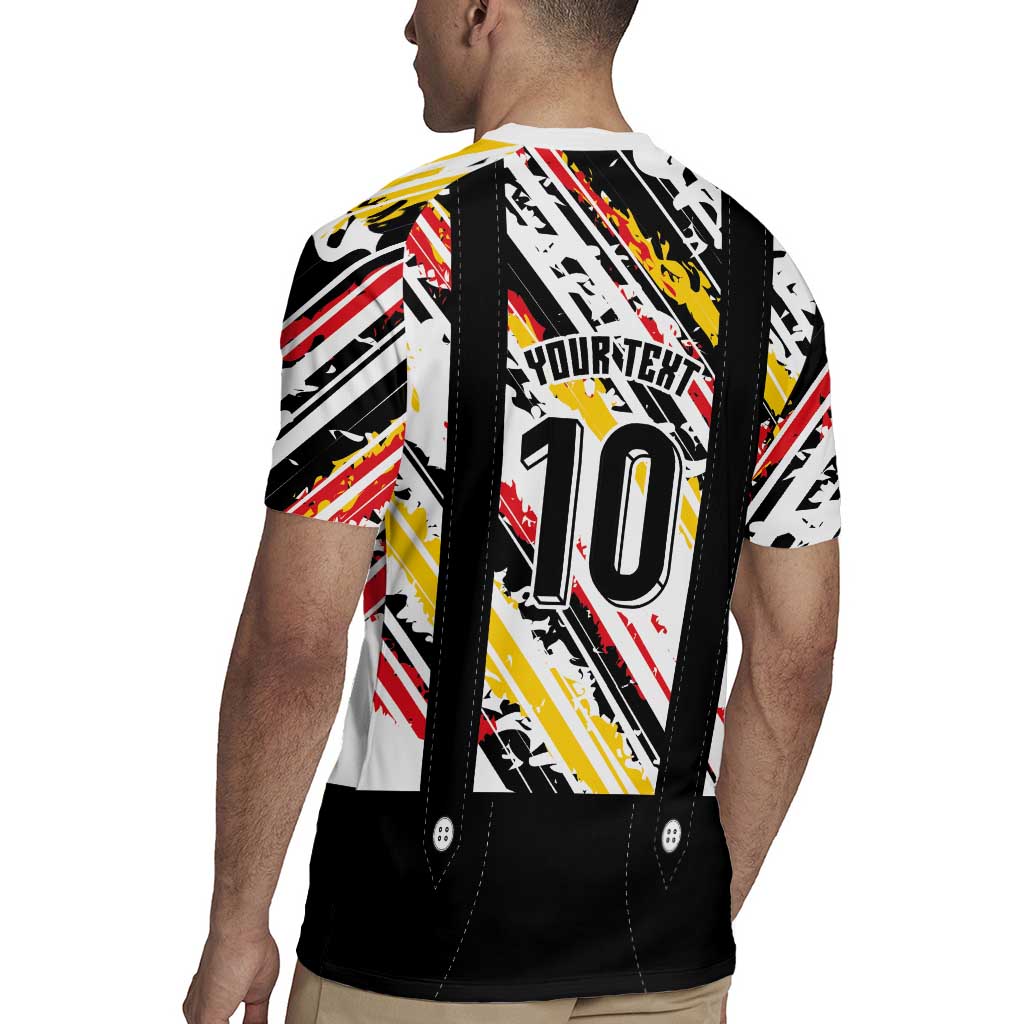 Custom German Football Rugby Jersey Die Mannschaft-Lederhosen Costume Style - Wonder Print Shop