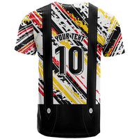 Custom German Football T Shirt Die Mannschaft-Lederhosen Costume Style - Wonder Print Shop