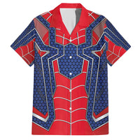 Custom Spider Hero Costume Hawaiian Shirt - Wonder Print Shop
