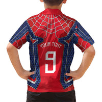 Custom Spider Hero Costume Hawaiian Shirt - Wonder Print Shop