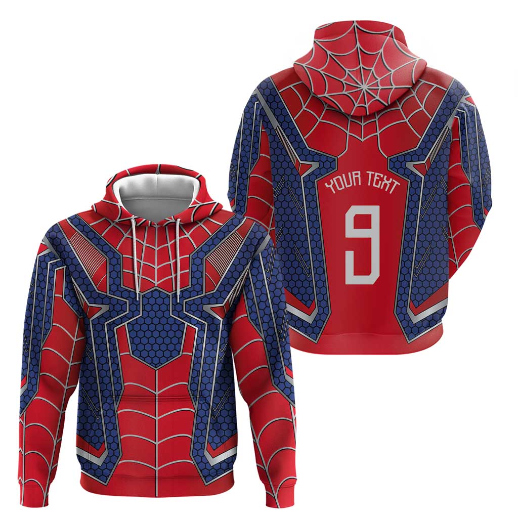 Custom Spider Hero Costume Hoodie - Wonder Print Shop