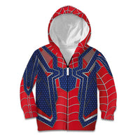 Custom Spider Hero Costume Kid Hoodie - Wonder Print Shop