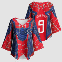 Custom Spider Hero Costume Kimono Sleeve Blouse - Wonder Print Shop