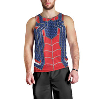 Custom Spider Hero Costume Men Tank Top - Wonder Print Shop
