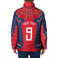 Custom Spider Hero Costume Padded Jacket - Wonder Print Shop