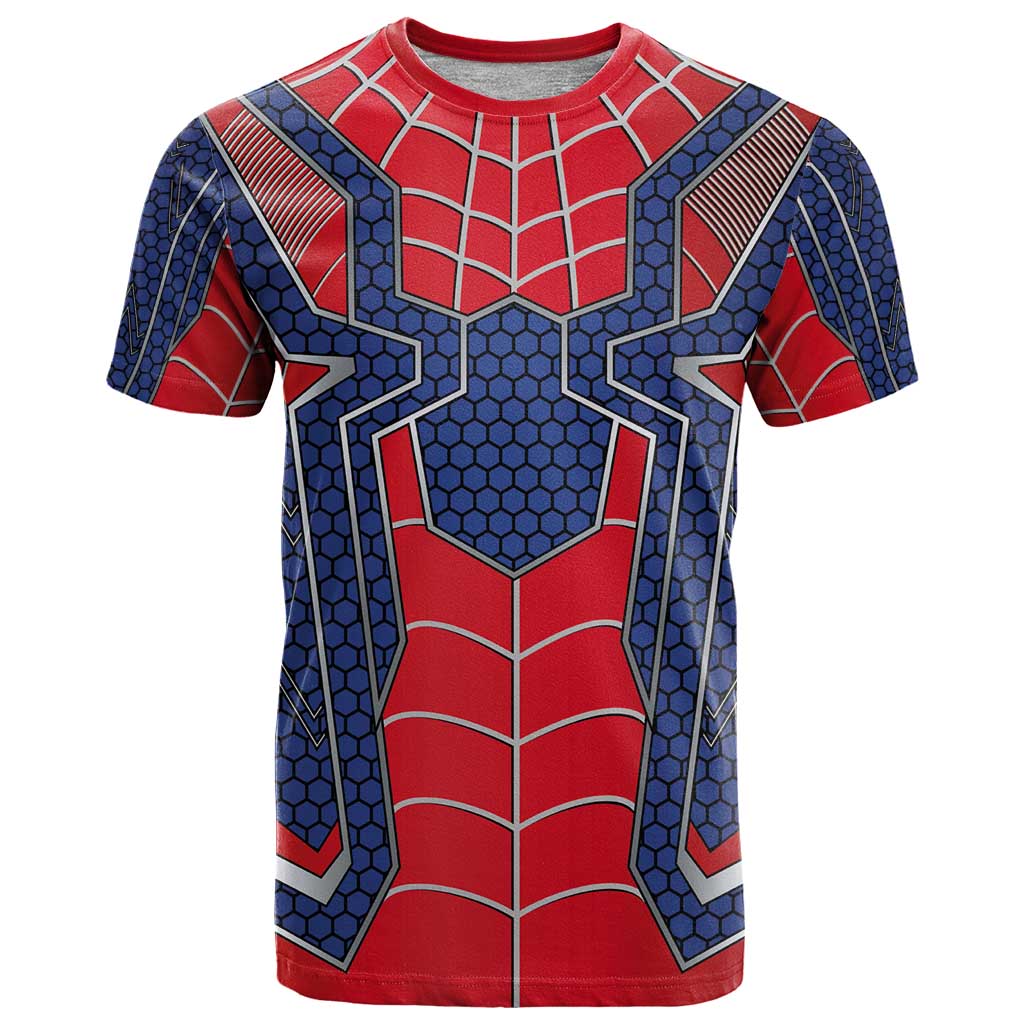 Custom Spider Hero Costume T Shirt - Wonder Print Shop