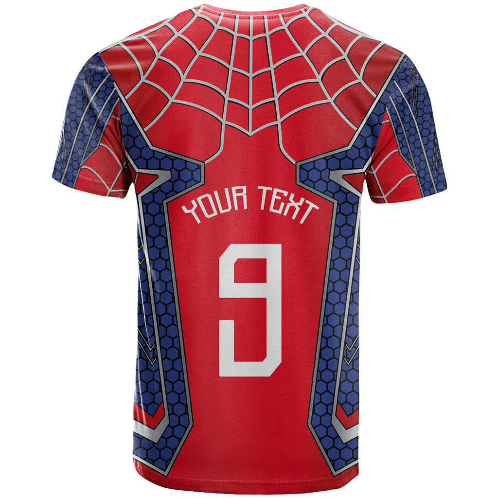 Custom Spider Hero Costume T Shirt - Wonder Print Shop