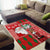 Australian Christmas Area Rug - Santa Koala Kangaroo and Holiday Cheer - Wonder Print Shop