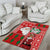 Australian Christmas Area Rug - Santa Koala Kangaroo and Holiday Cheer - Wonder Print Shop