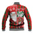 Australian Christmas Baseball Jacket - Santa Koala Kangaroo and Holiday Cheer - Wonder Print Shop